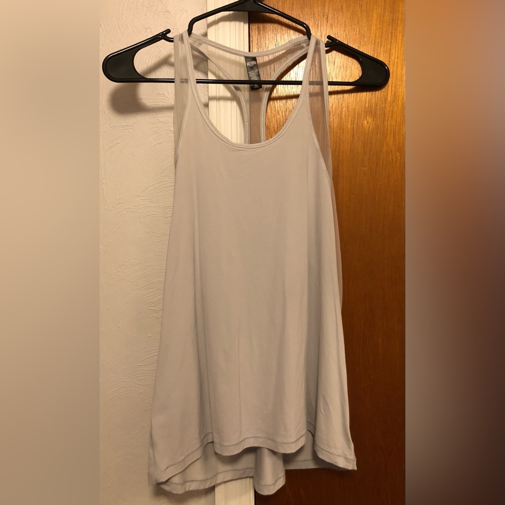 Victoria's Secret Sport Gray Backless Relaxed Tank Top